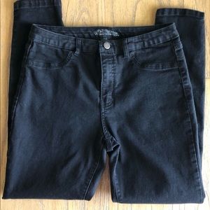 Wild Fable High Rise Skinny Jeans (black)